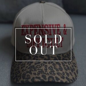 “Expensive & Difficult” Leopard Brim Hat 🐾🐆